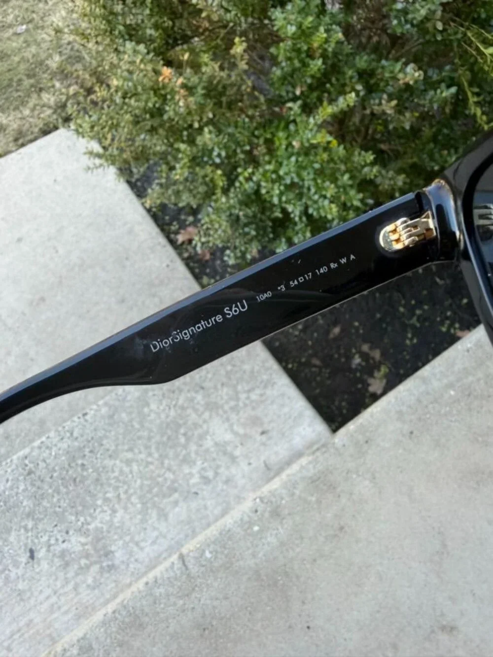 DIOR DiorSignature S6U Sunglasses Black
